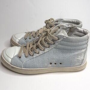 P448 Women's Skate Denim High top Sneakers Size‎ 40